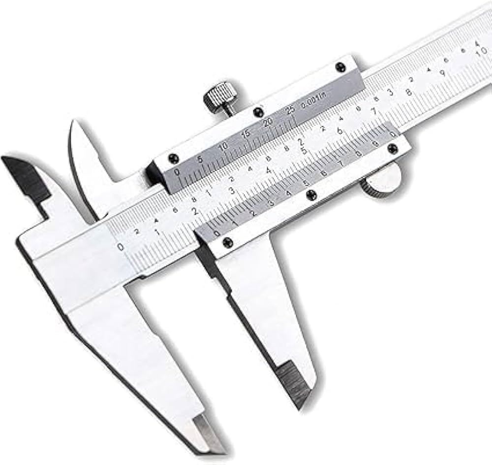 Plain Vernier Caliper With Fine Adjustment