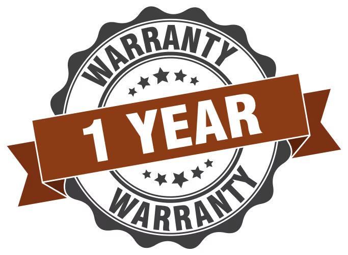 1 YEAR WARRANTY