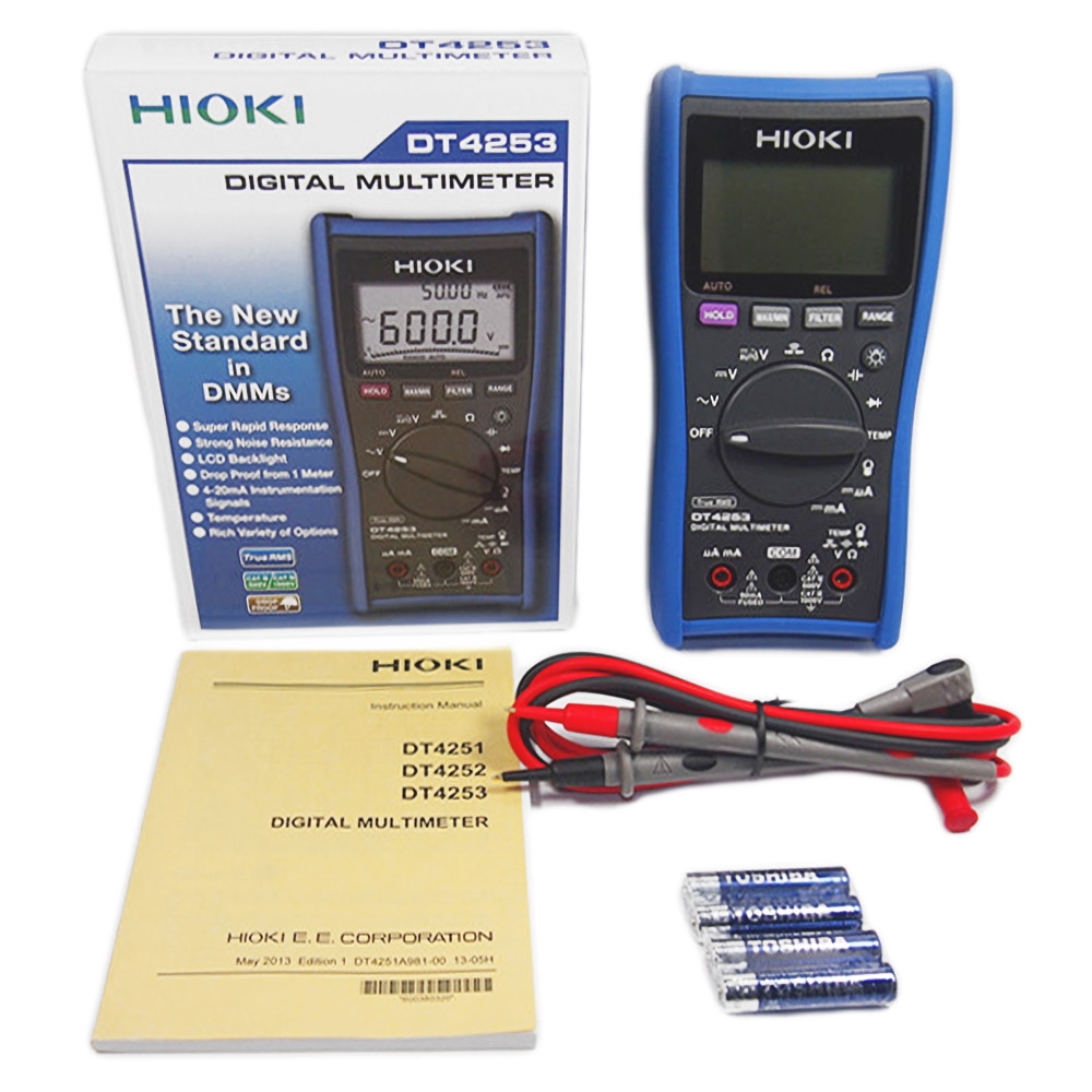 HIOKI DT4253 DMM Multimeter 6000 count