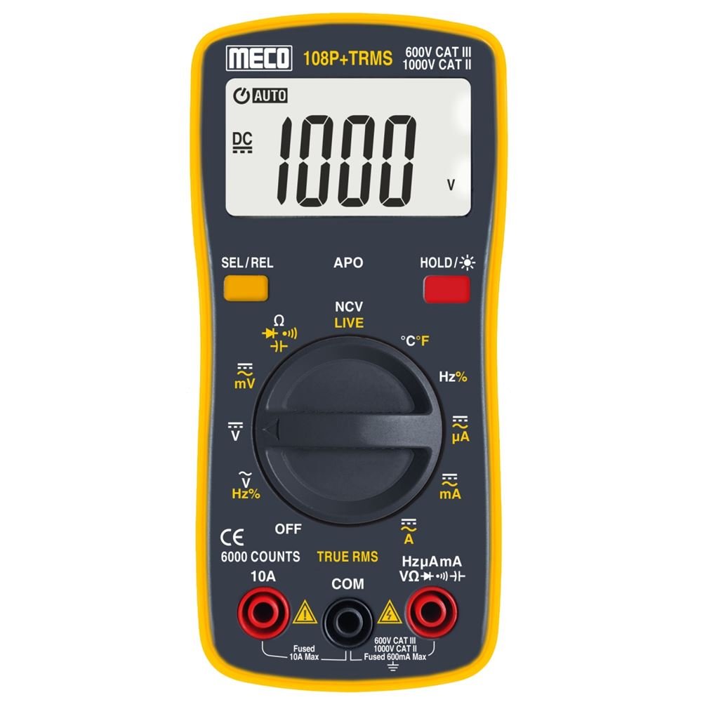 MECO 108P+ DIGITAL MULTIMETER