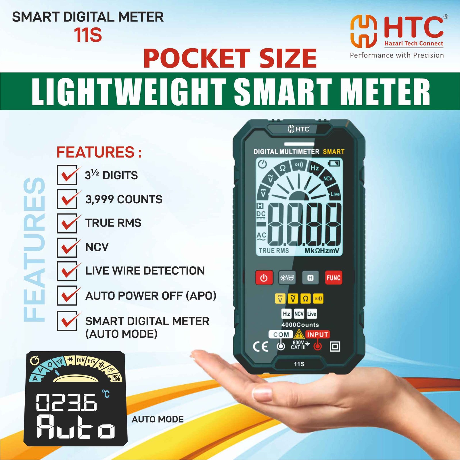 HTC-11S SMART DIGITAL METER