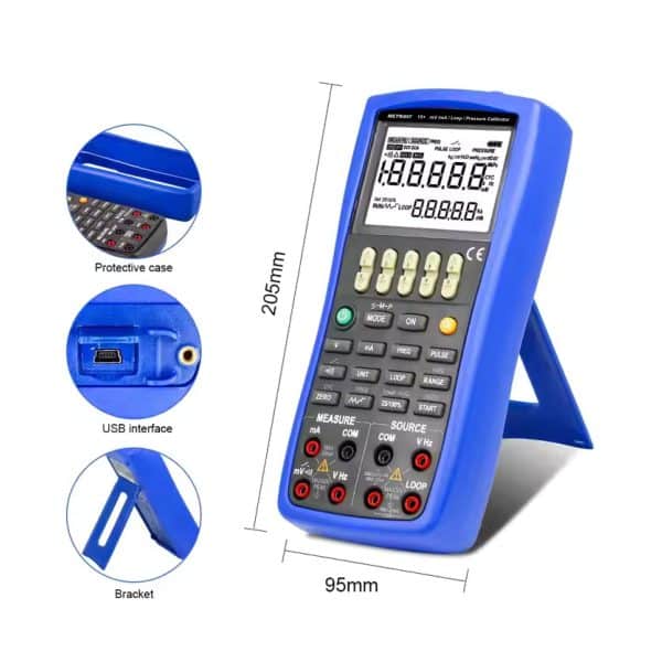 Metravi 15+ mV mA Pressure with Loop Calibrator