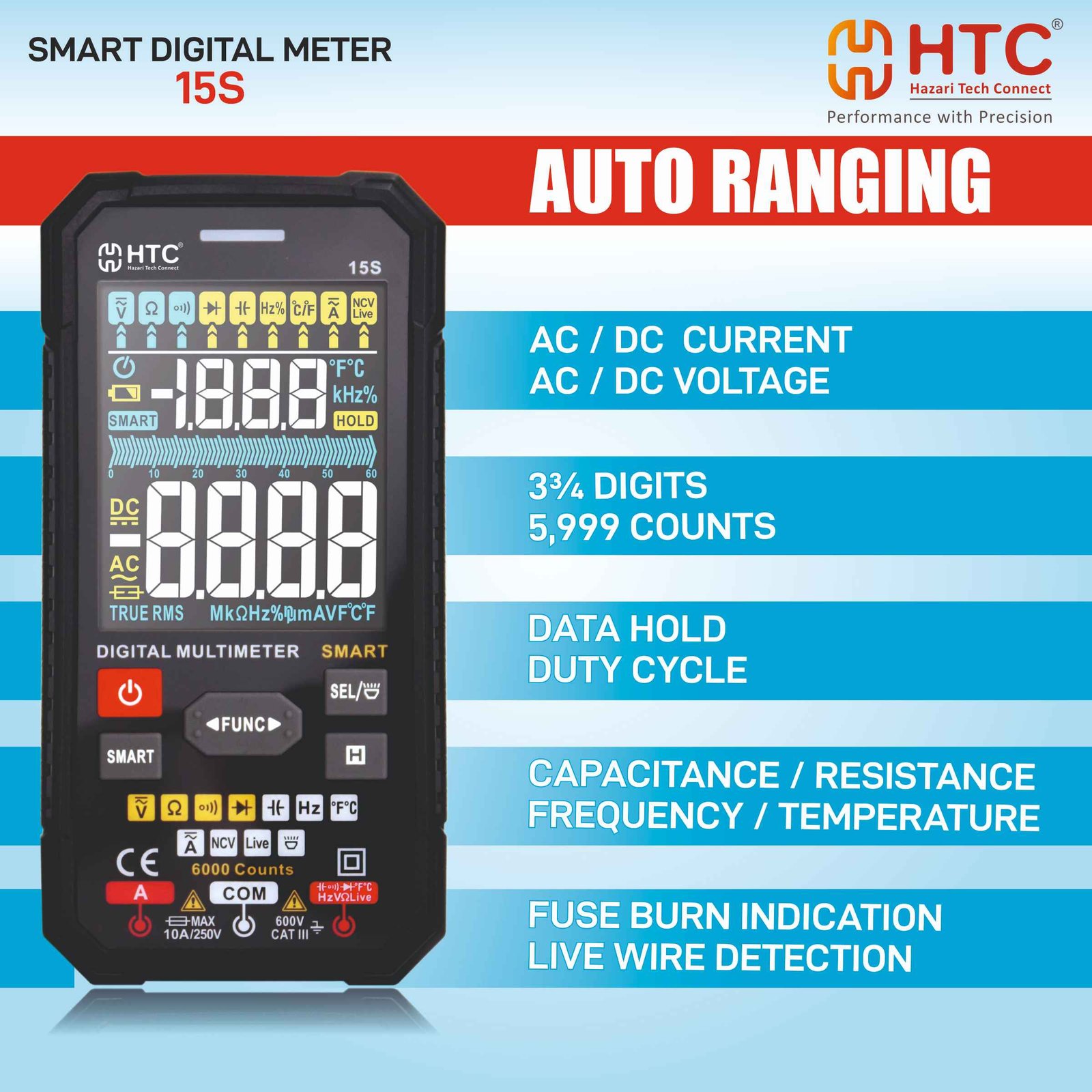 HCT-15S SMART DIGITAL METER