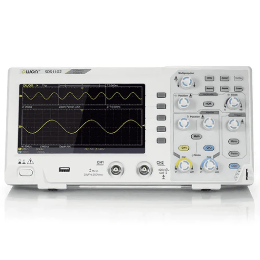 OWON SDS 1102+ Digital Oscilloscope with Function Generator