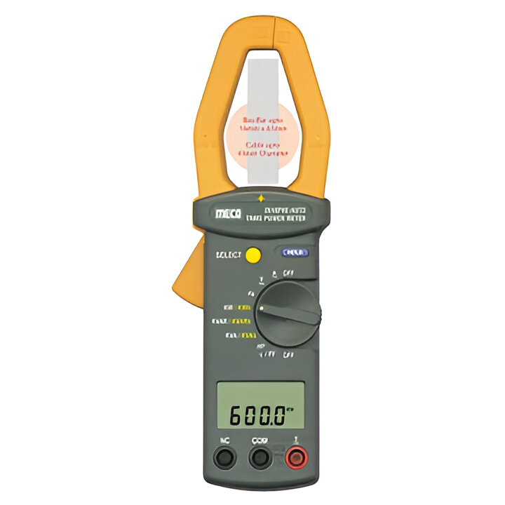 MECO 3510PHW-AUTO Clamp-On TRMS Power Meter