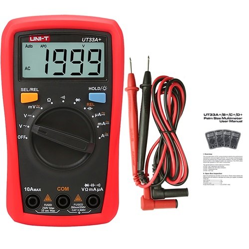 UNI-T UT33A+ Palm Size Multimeter