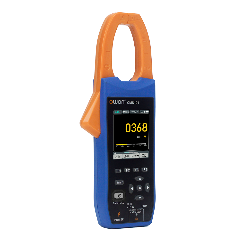 OWON CMS101 4-in-1 TRMS AC/DC Clamp Multimeter with Scope / Recorder