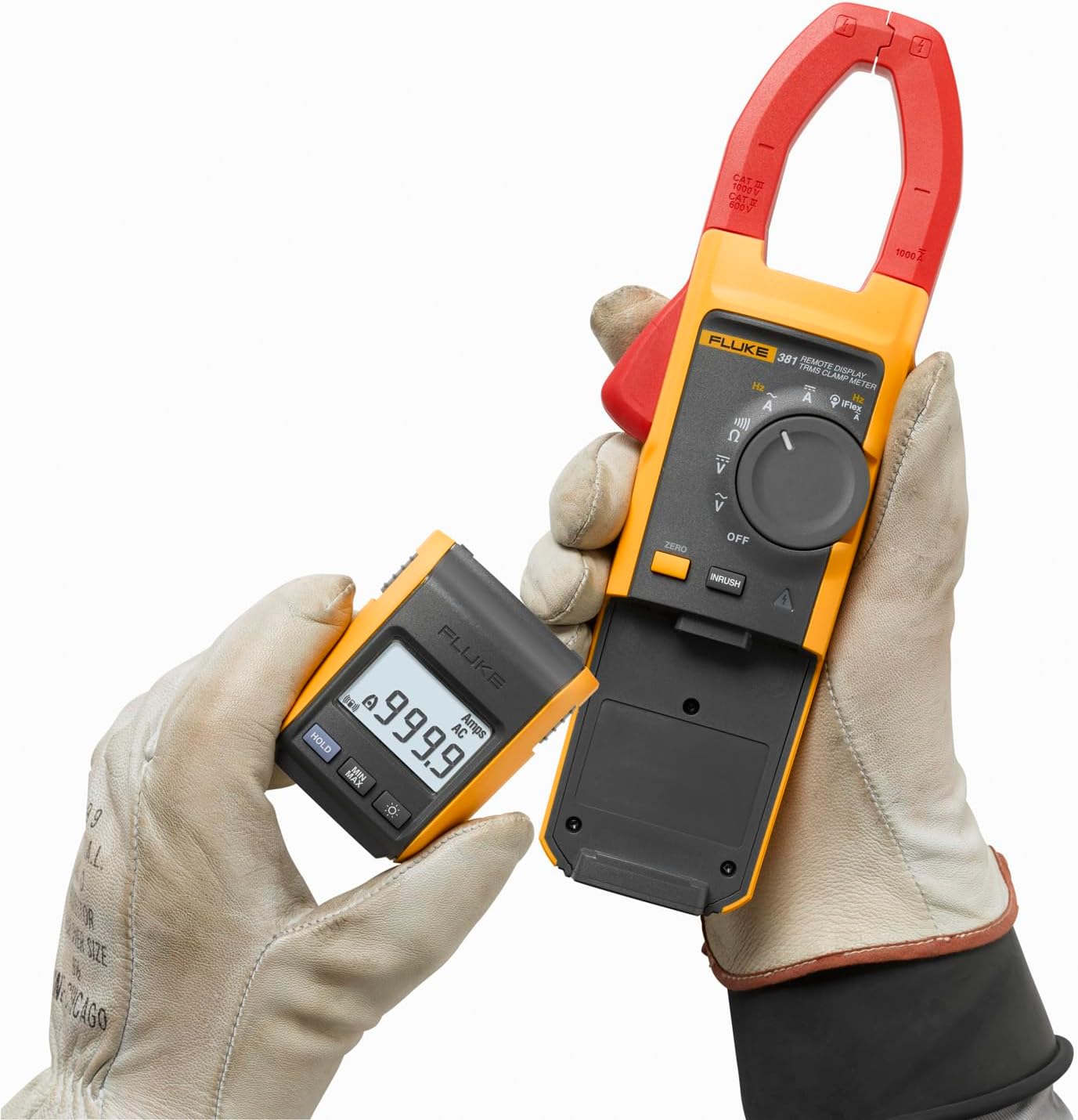 Fluke 381 Remote Display True RMS AC|DC Clamp Meter with iFlex