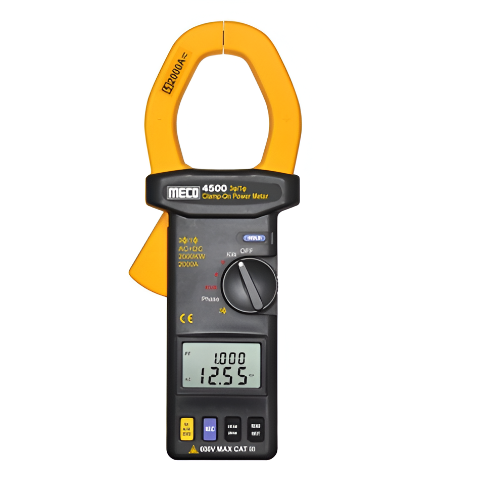 MECO 4500 Clamp-On Auto ranging Power Meter
