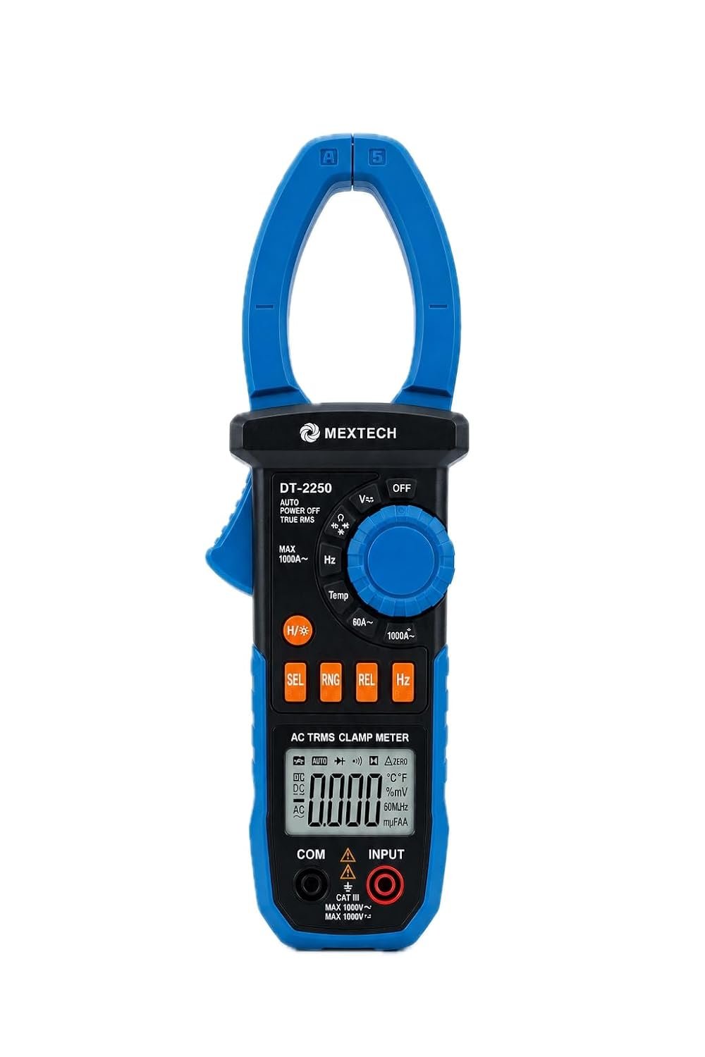 MEXTECH DT 2250 Digital Dual Display Clamp Meter