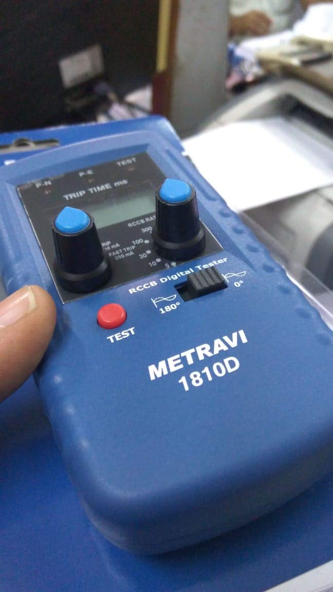 Metravi 1810D ELCB Tester