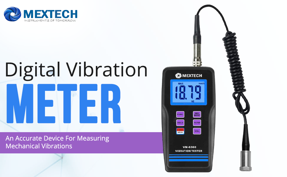 Mextech VM6360 Vibration Meter