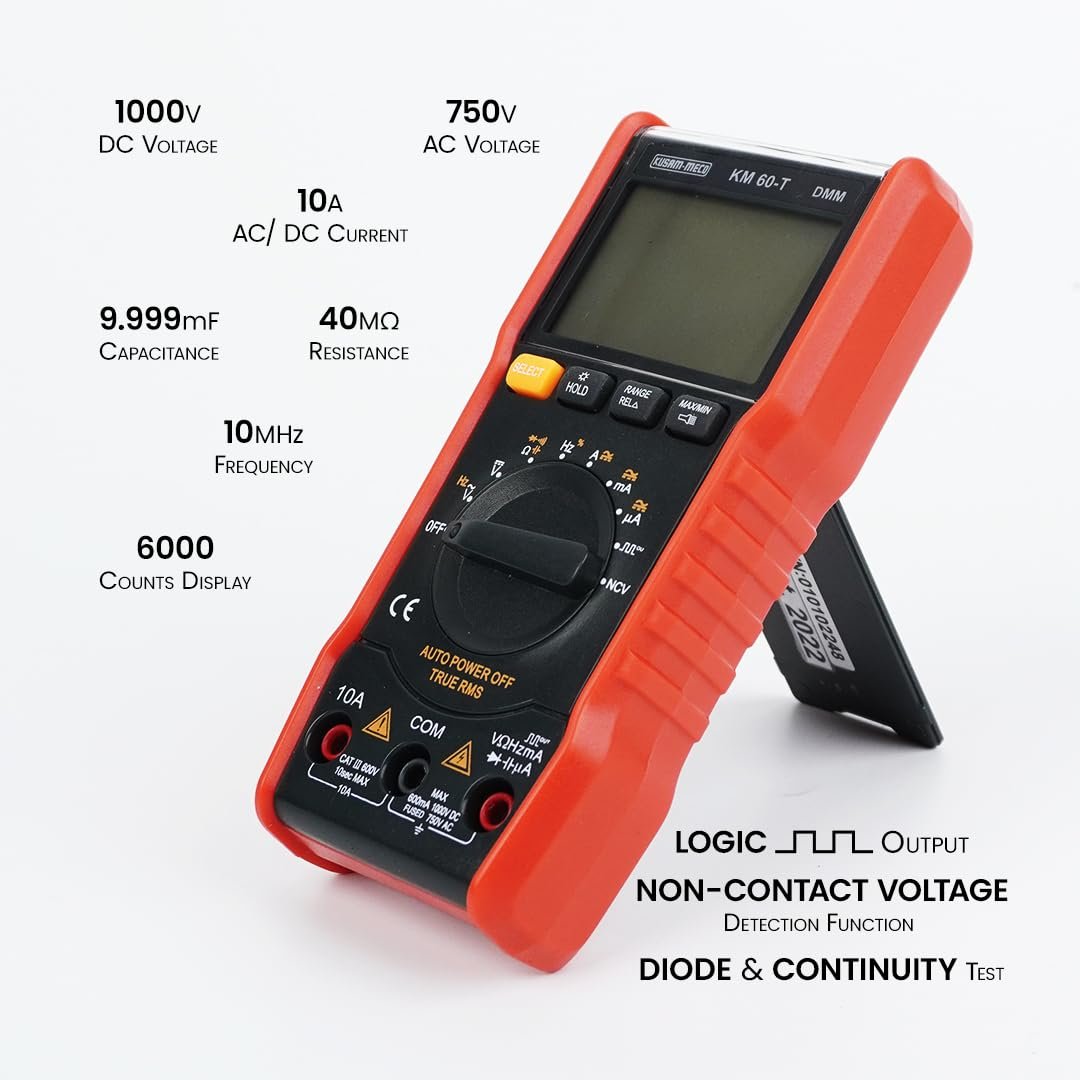 Kusum Meco -KM-60-T- TRMS DIGITAL MULTIMETER