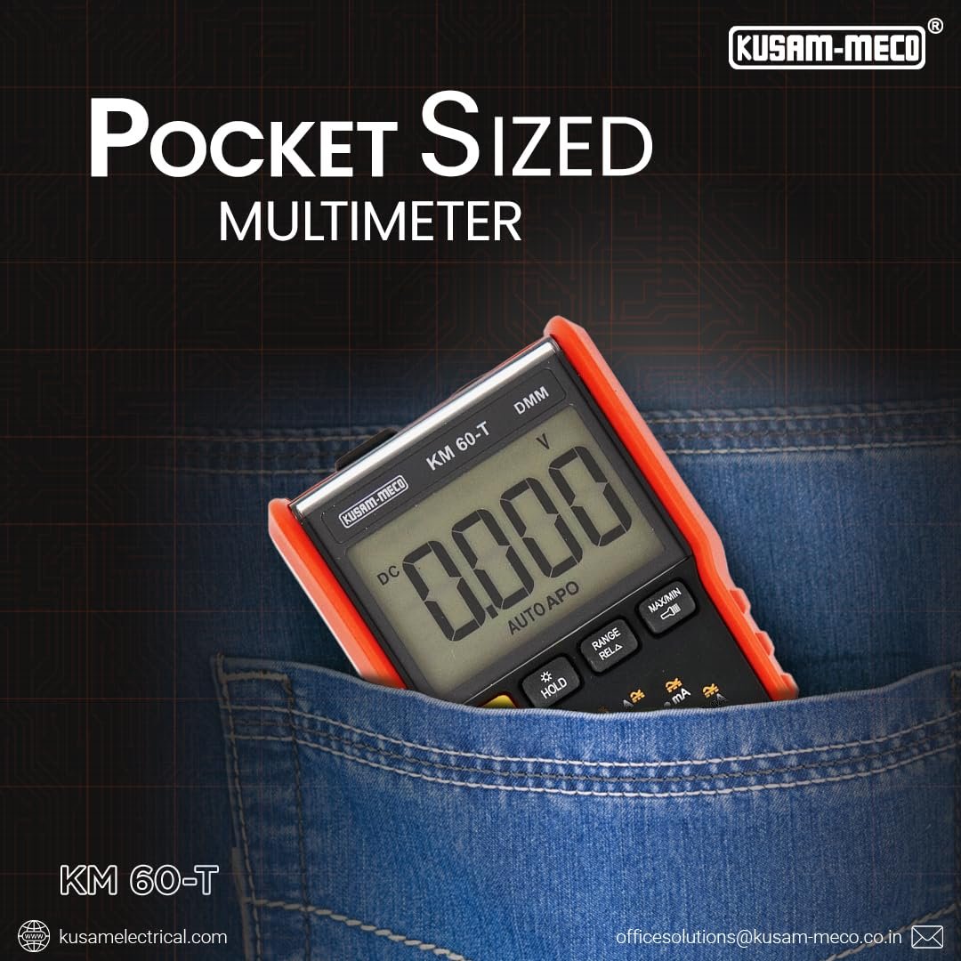 Kusum Meco -KM-60-T- TRMS DIGITAL MULTIMETER