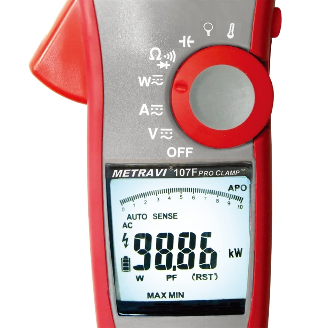 Metravi 107F Digital Clamp On Power Meter