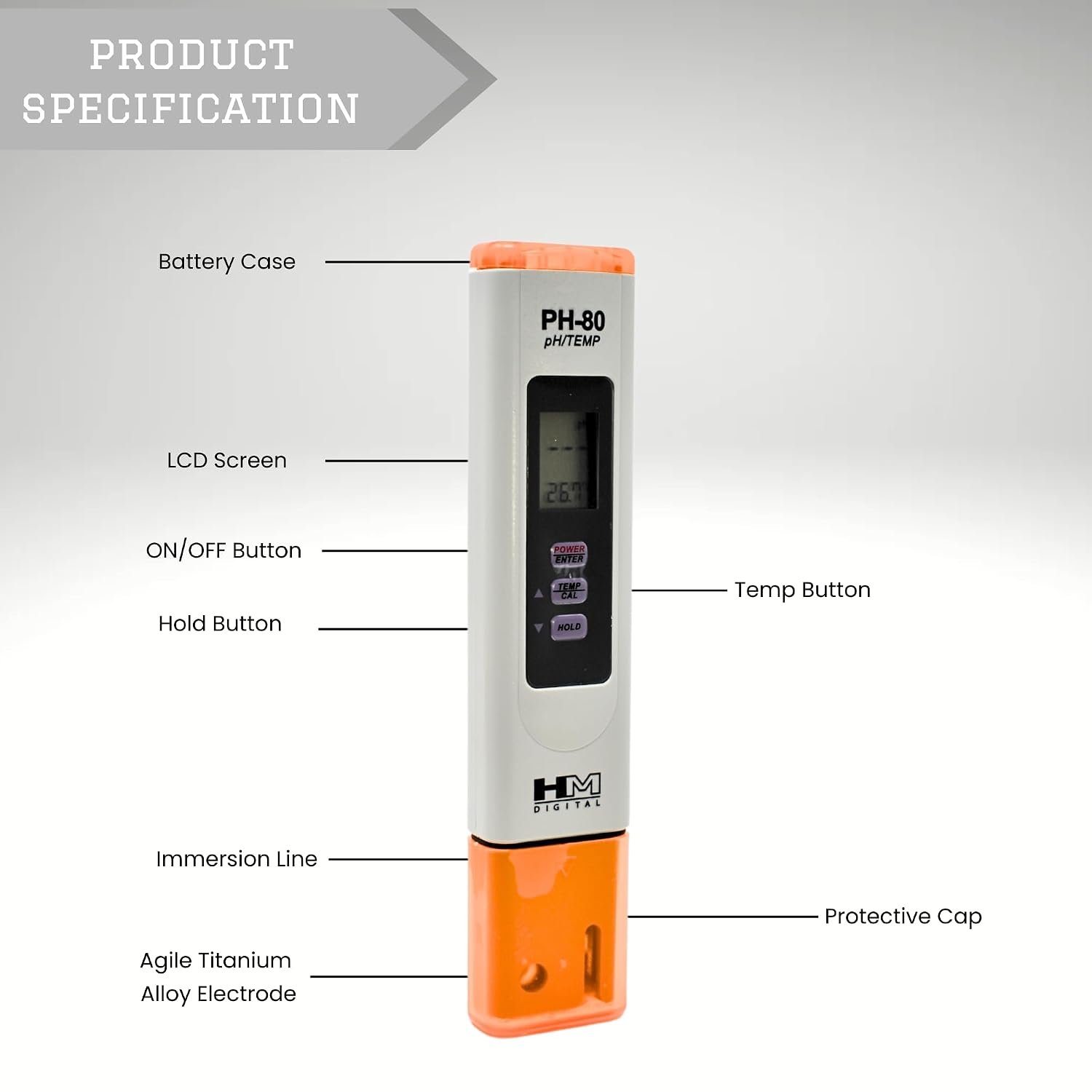 HM PH-80: pH HydroTester Series