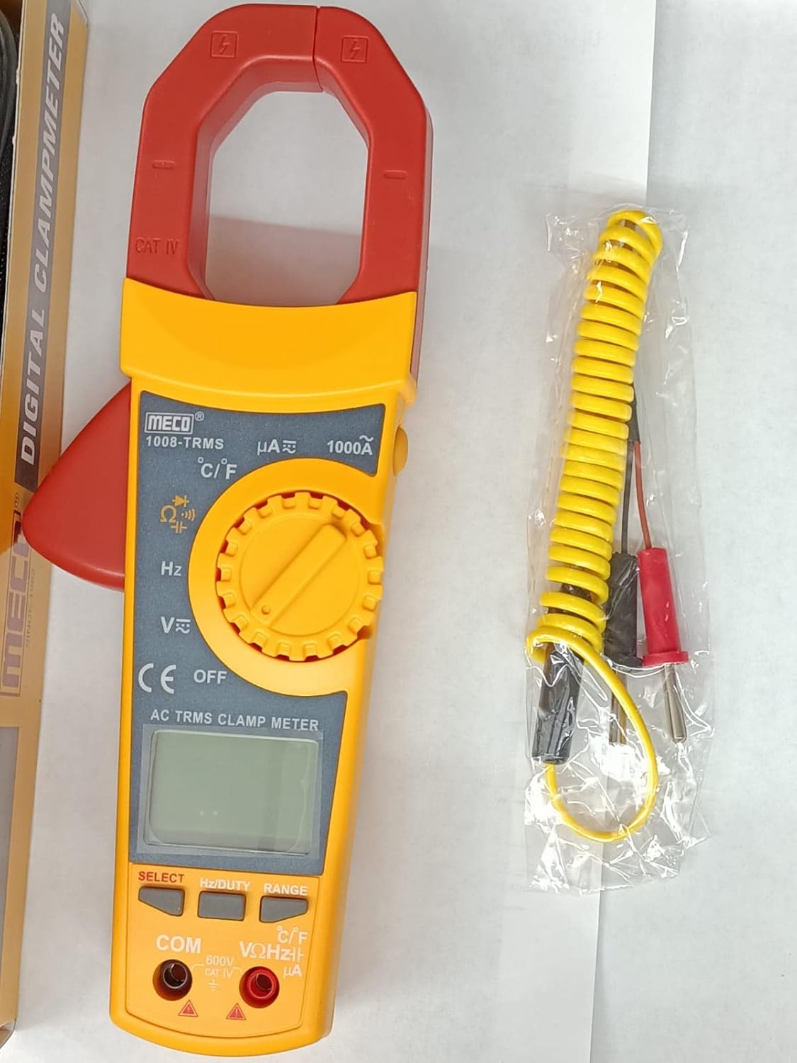 MECO 1008-TRMS Auto / Manual Ranging Digital Clampmeters