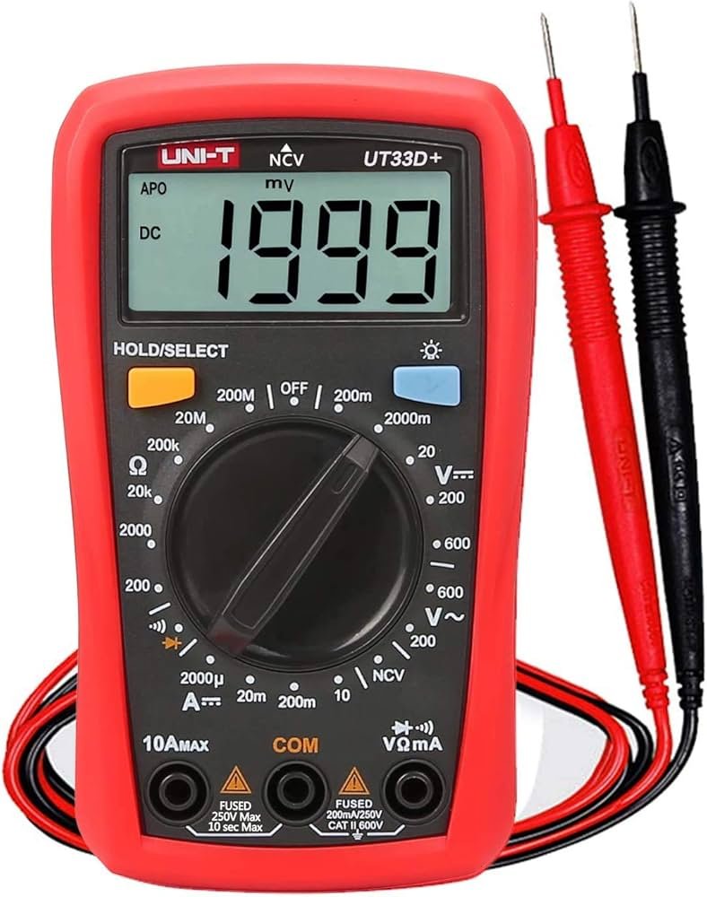 UNI-T UT33D+ Pocket Digital Multimeter