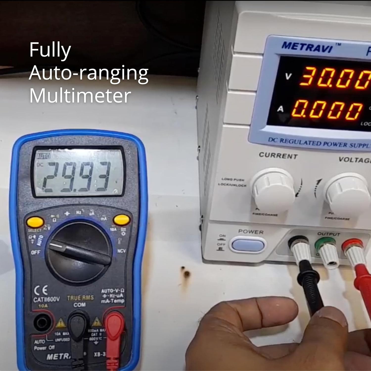 Metravi XB-33A Auto-ranging TRMS Digital Multimeter