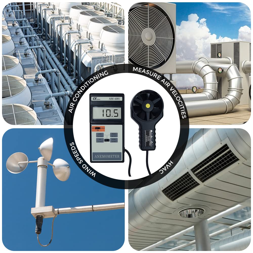 Lutron Am-4201 Electronic Digital Anemometer