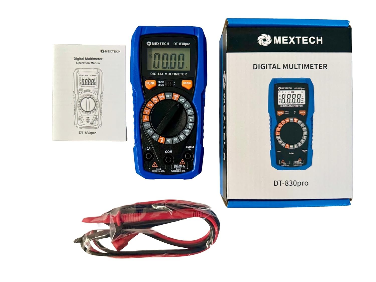 MEXTECH DT830PRO DIGITAL MULTIMETER