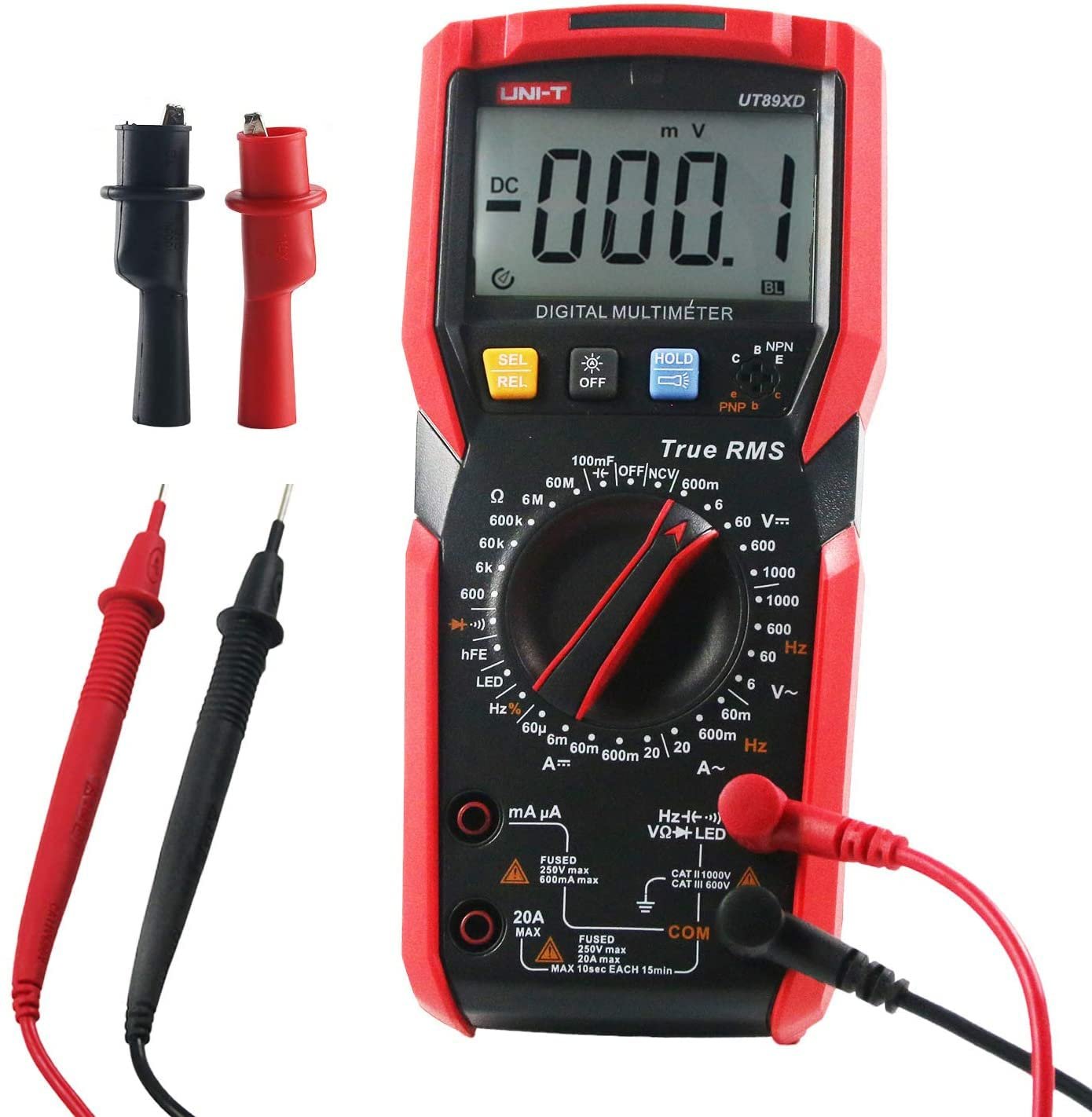 UT89XD Series Digital Multimeters