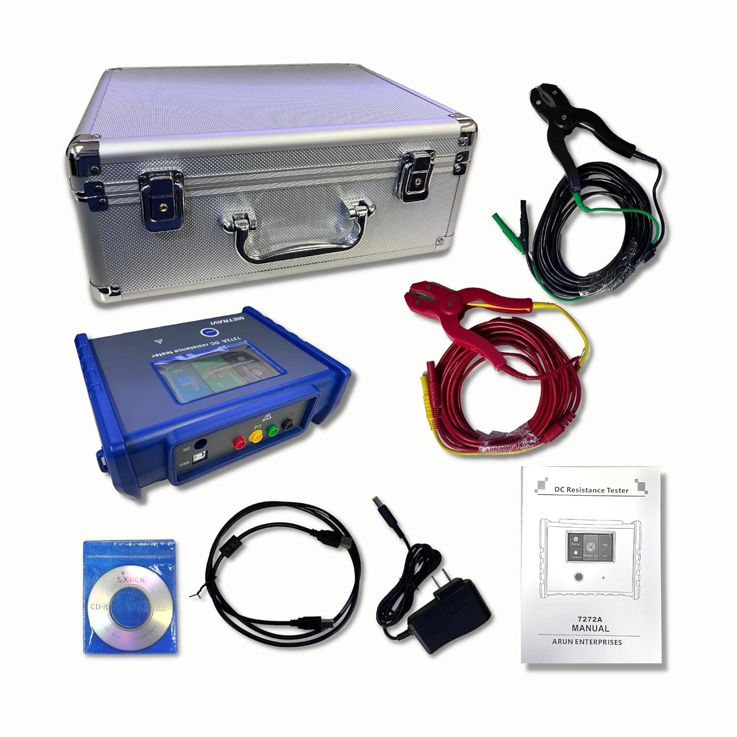 Metravi 7272A 10A Digital Micro Ohms Meter
