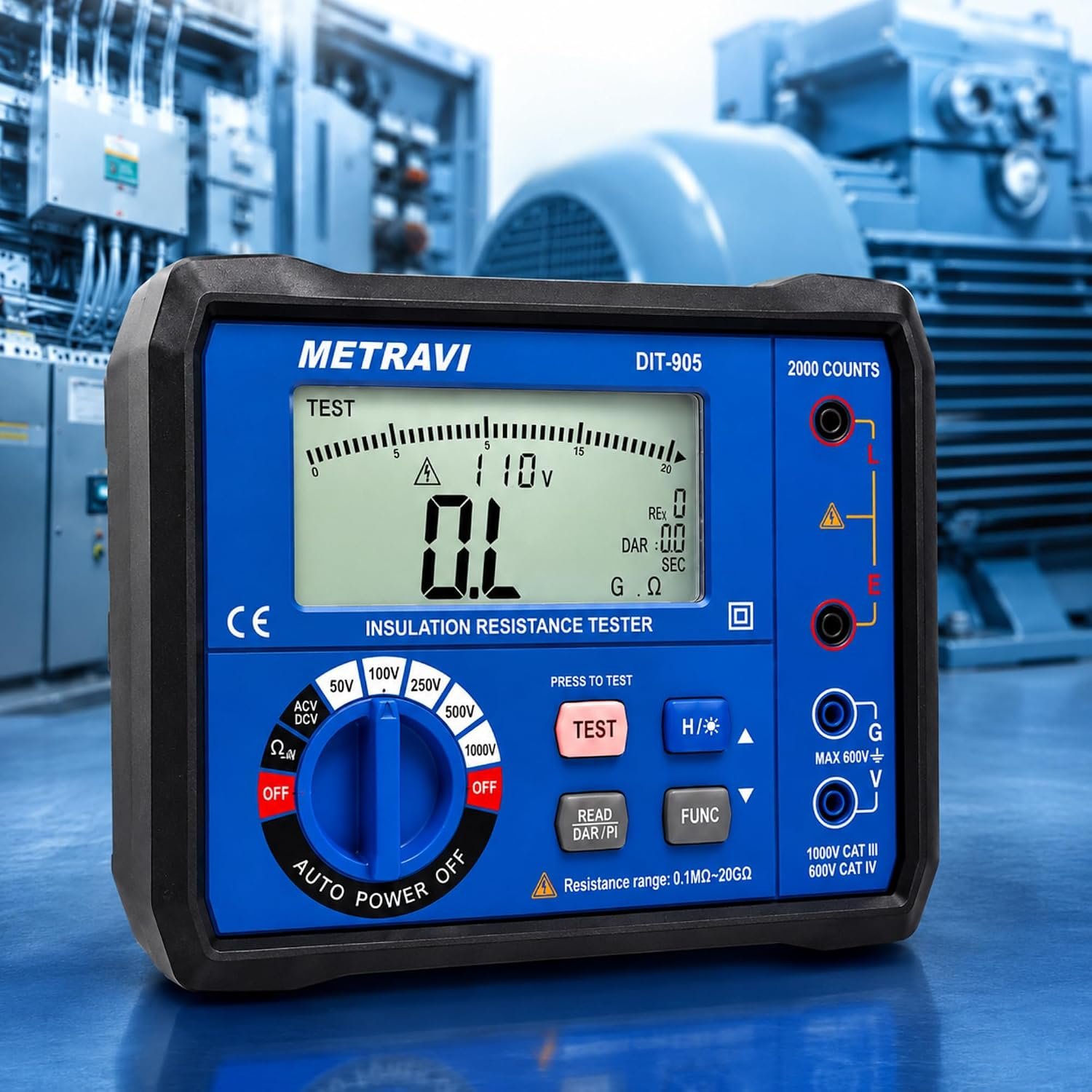 METRAVI DIT-905 Digital Insulation Tester