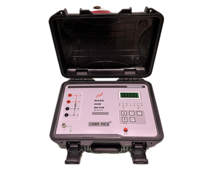 Kusam Meco - KM-8500-10- 4 ½ digit Digital Display  10A Micro Ohm Meter