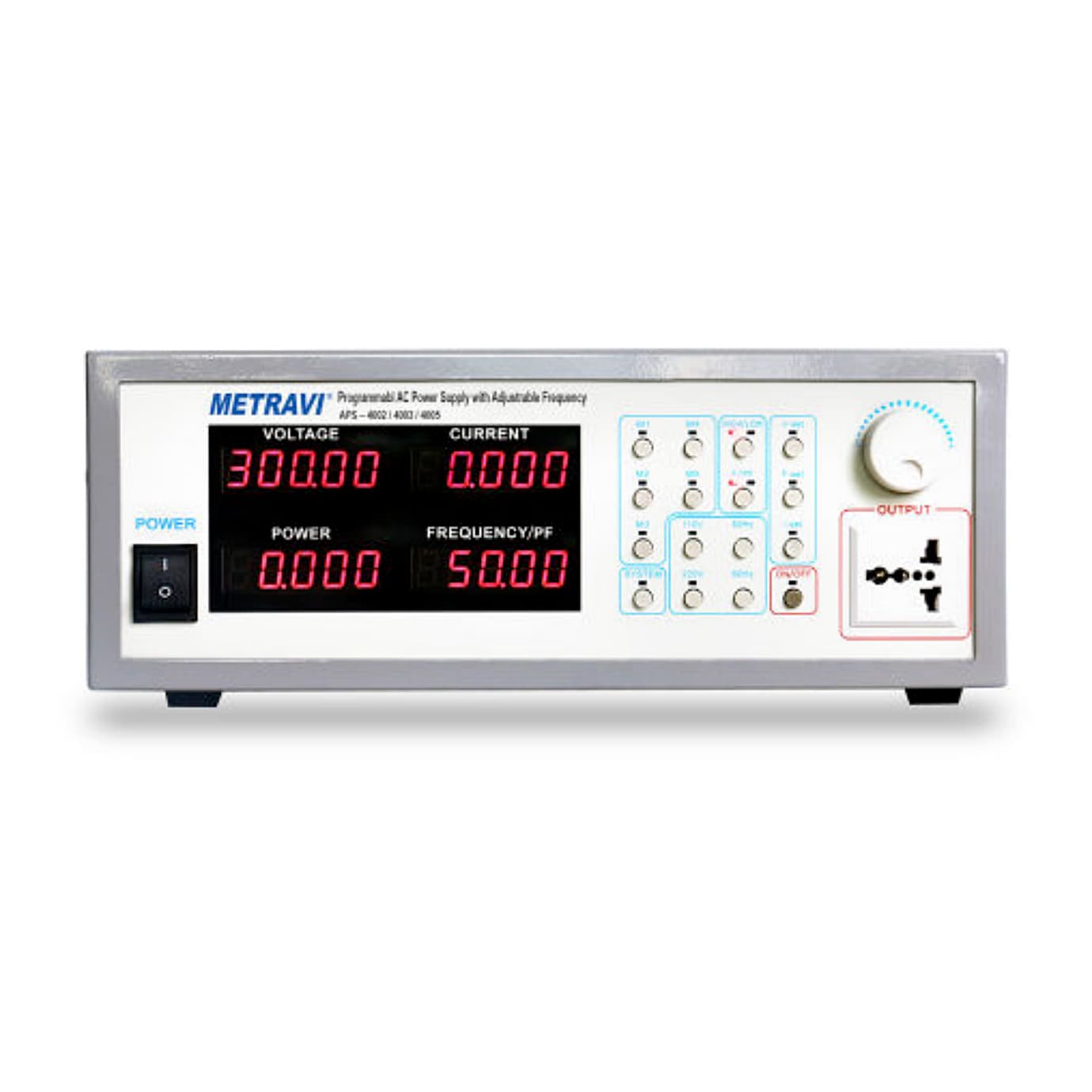 Metravi APS-4002 0 - 40V / 0 - 2A Programmable AC Power Supply with Adjustable Frequency (Single Output)