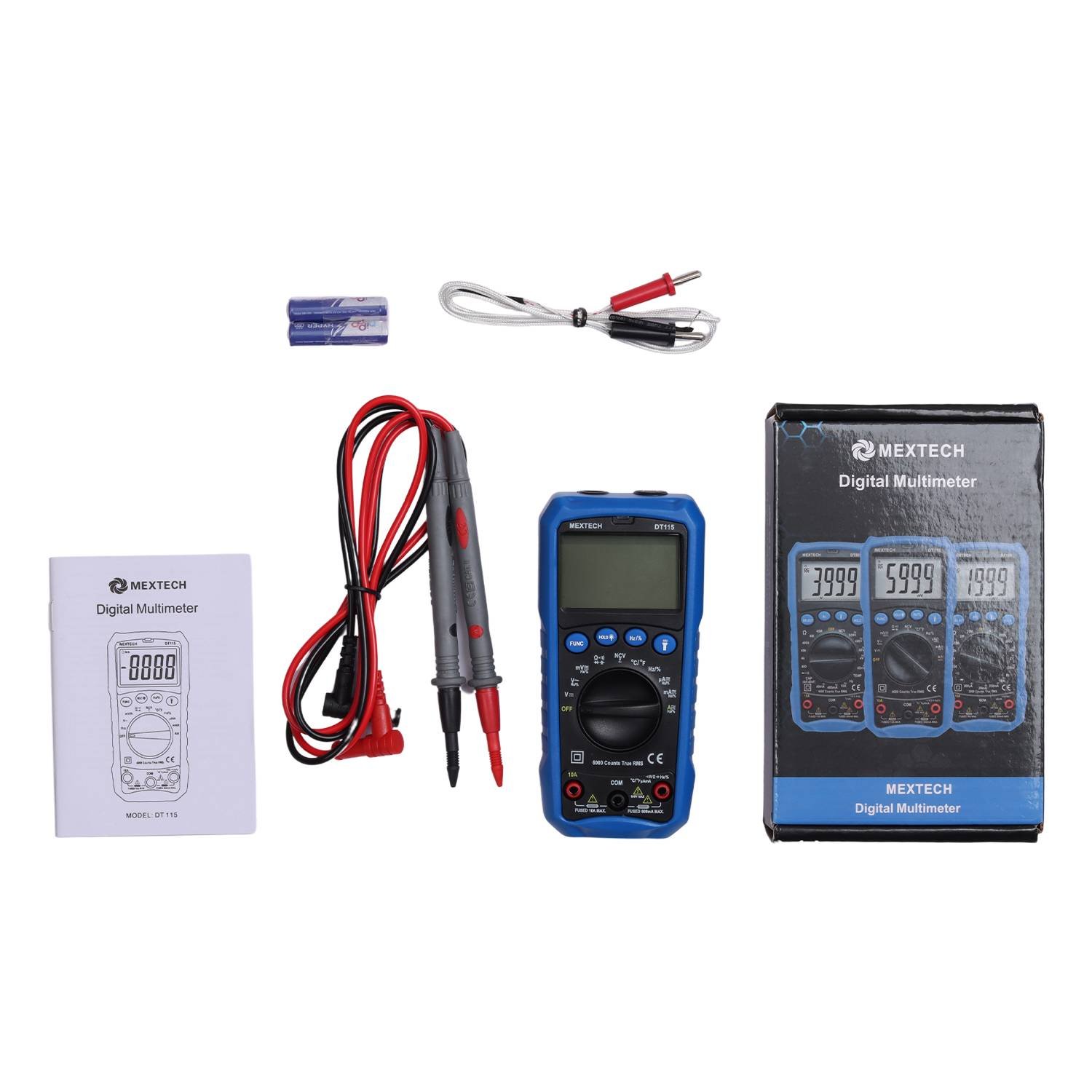 DIGITAL TRUE RMS MULTIMETER DT801