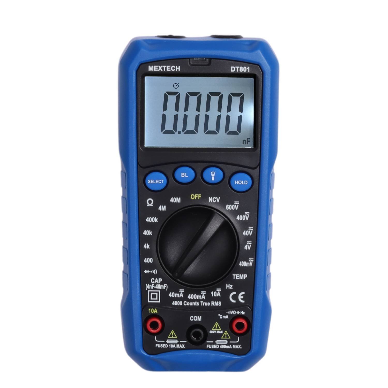 DIGITAL TRUE RMS MULTIMETER DT801