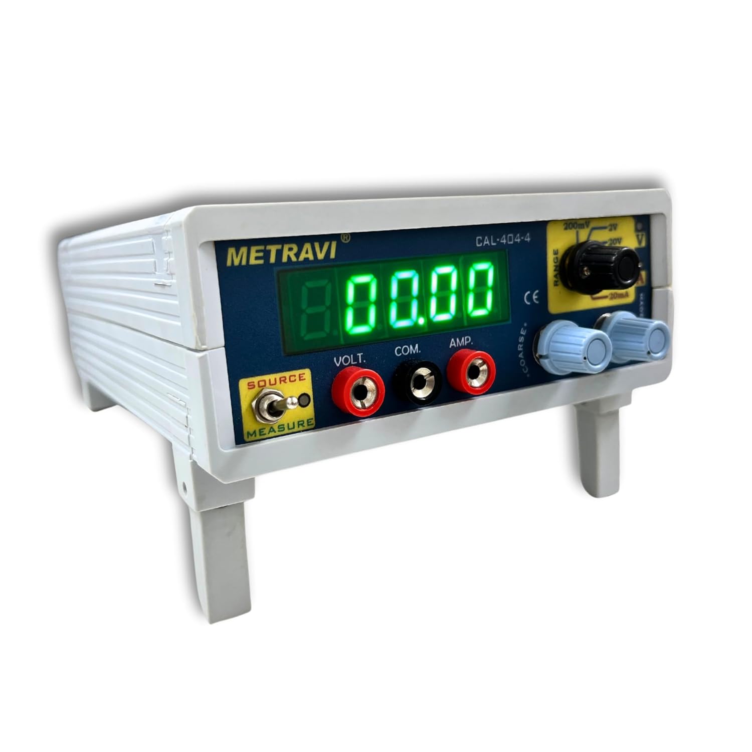 Metravi CAL-404-4 mV mA RTD/PT100 Calibrator with Rechargeable Battery and POT adjustment