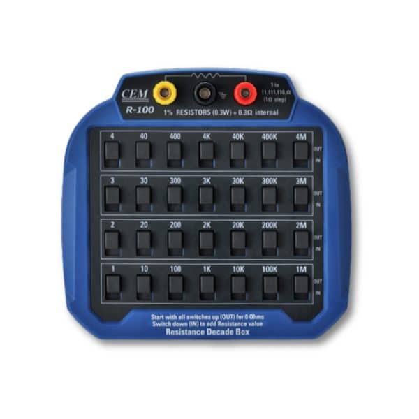 METRAVI CEM R-100 Resistance Decade Box