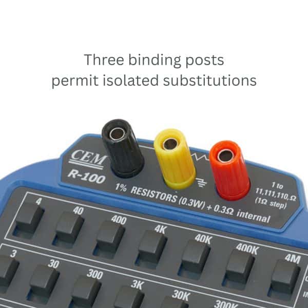 METRAVI CEM R-100 Resistance Decade Box