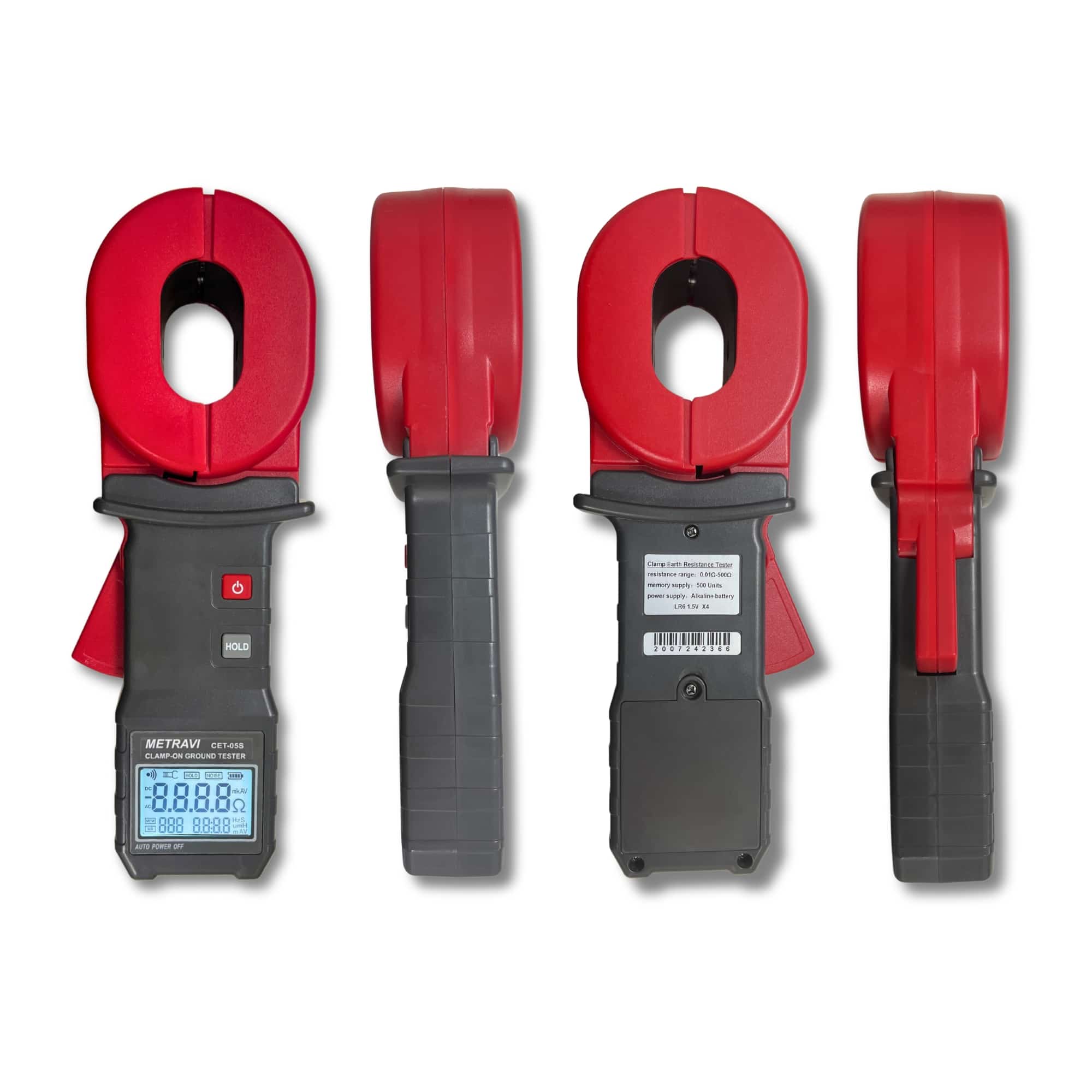 Metravi CET-05S CLAMP-ON GROUND/EARTH RESISTANCE TESTER