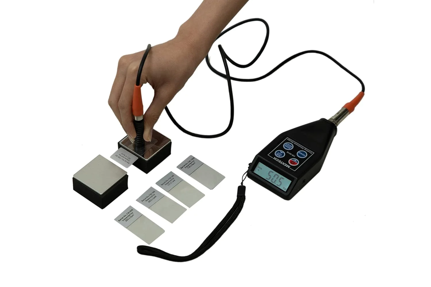 MEXTECH CM801E ( 2000 µm ) DIGITAL COATING THICKNESS METER Image