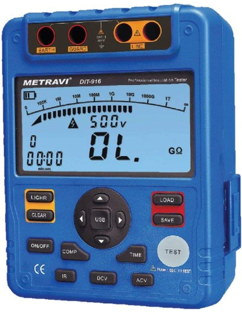 Metravi DIT-916 Digital Insulation Tester
