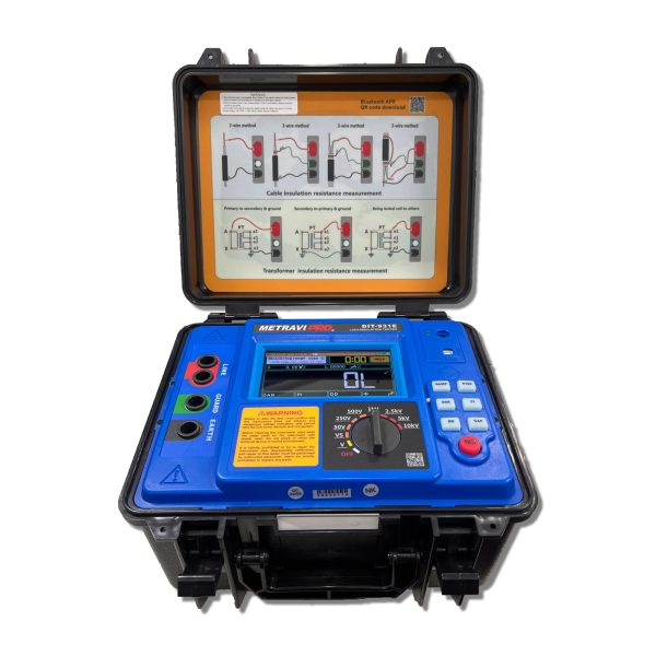 Metravi PRO DIT-930E 10kV High Voltage Digital Insulation Tester