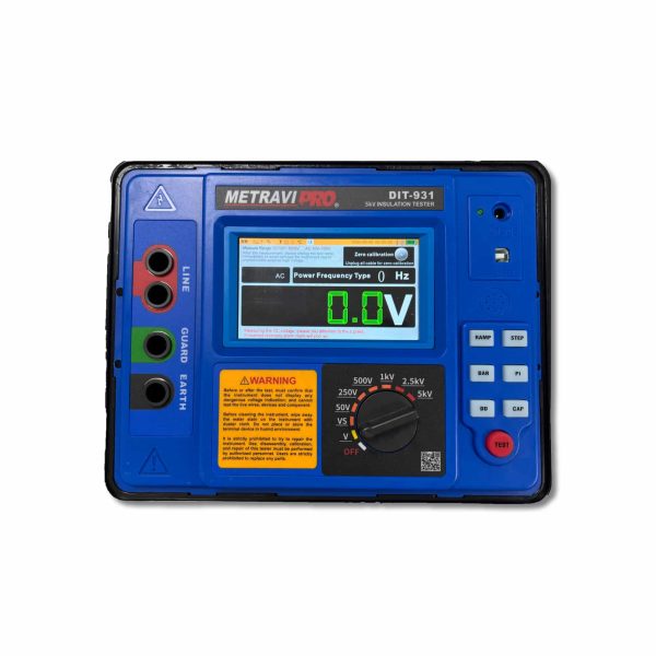 Metravi PRO DIT-930E 10kV High Voltage Digital Insulation Tester