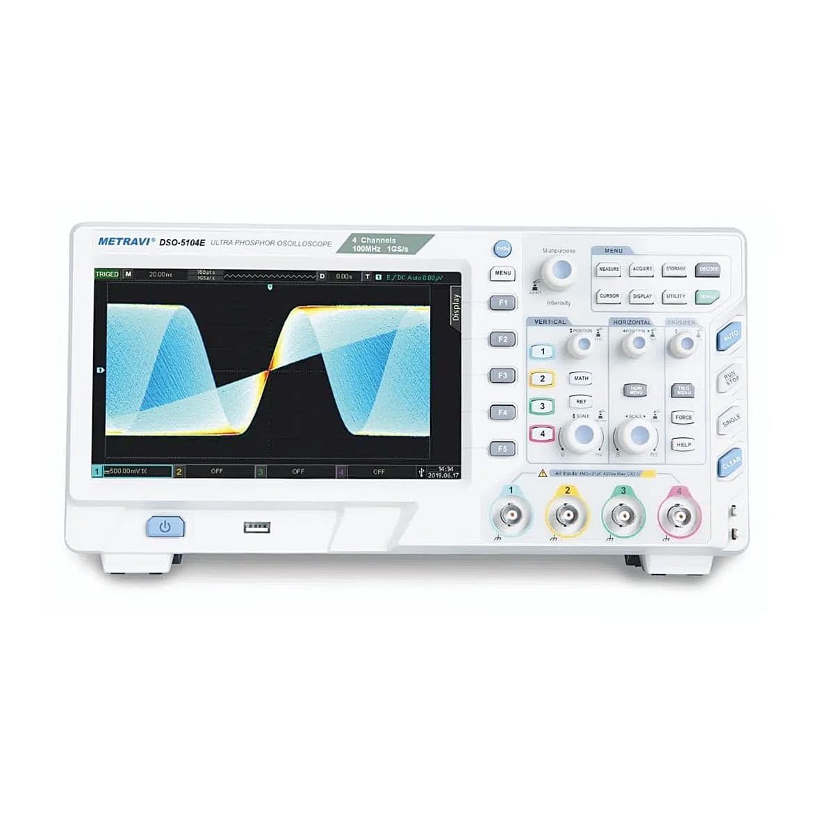 Metravi DSO-5104E Four Channel Phosphor Digital Storage Oscilloscope