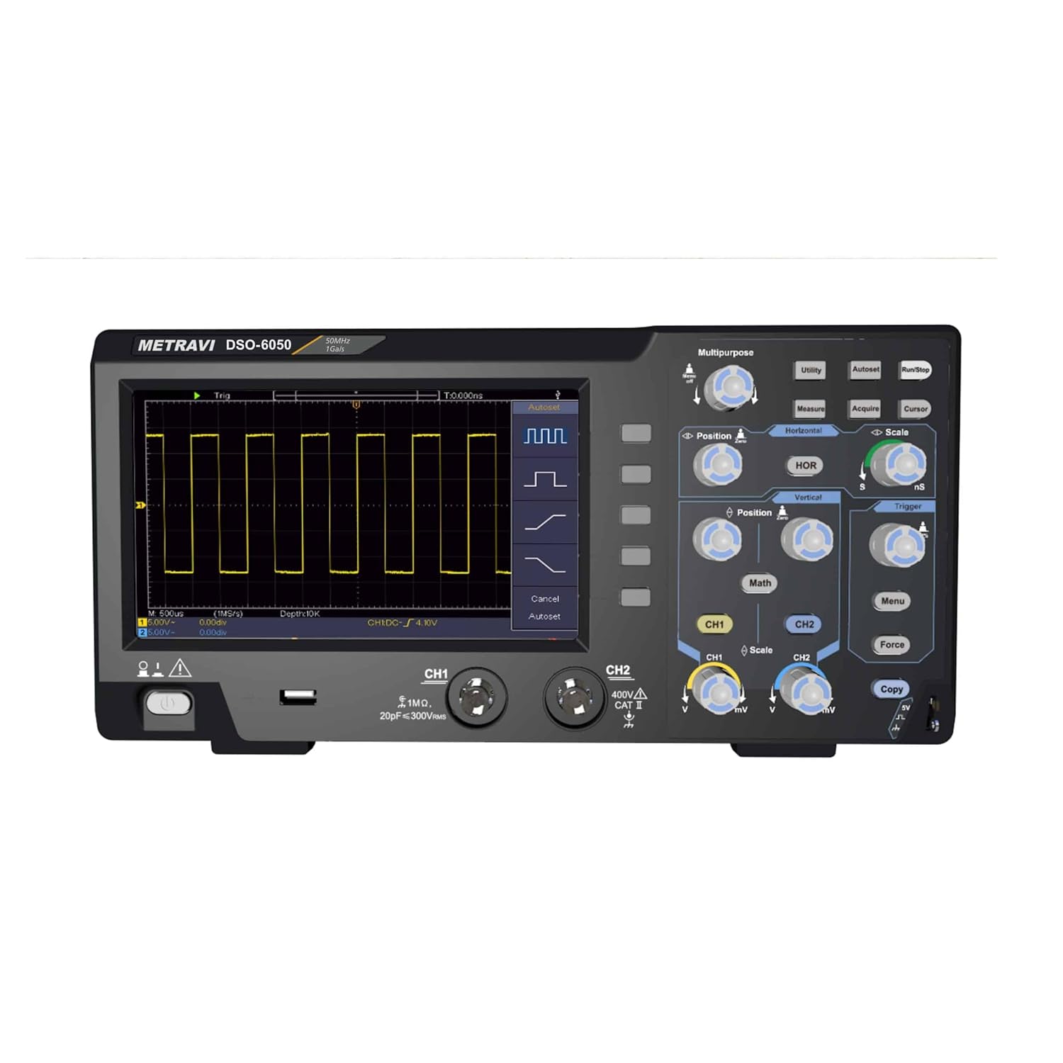 Metravi DSO-6050 Digital Storage Oscilloscope