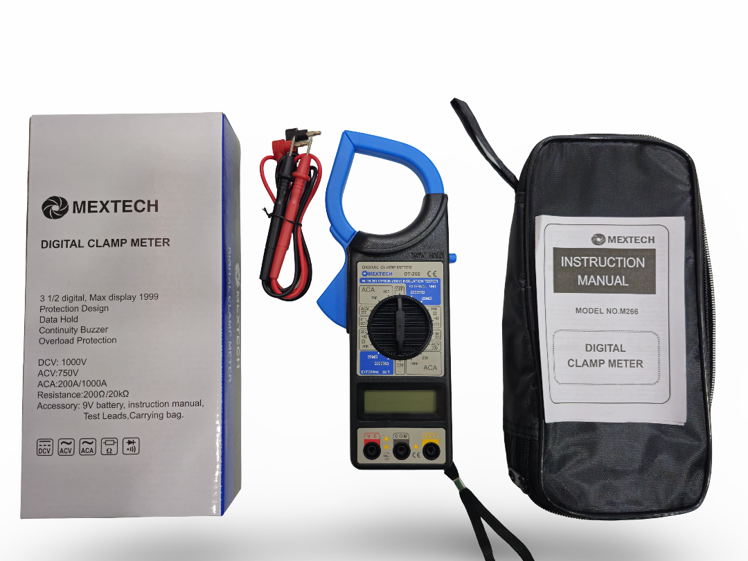 Mextech DT-266 DIGITAL CLAMP METER