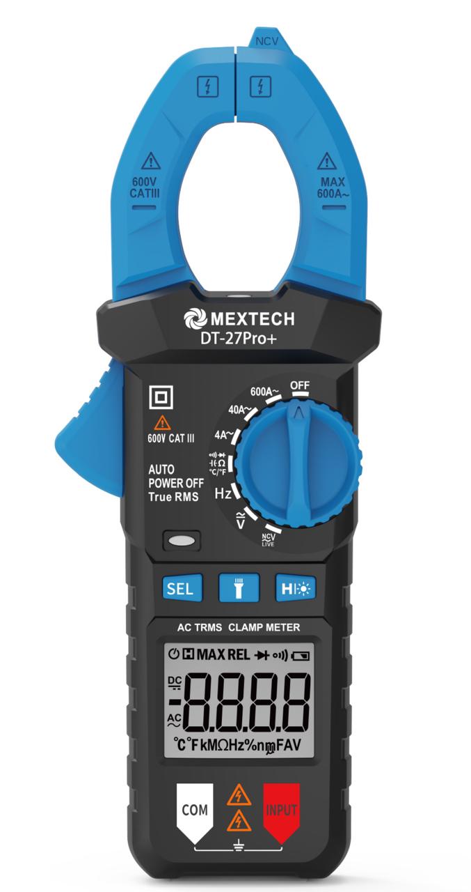 MEXTECH DT27PRO+ DIGITAL TRUE RMS CLAMP METER