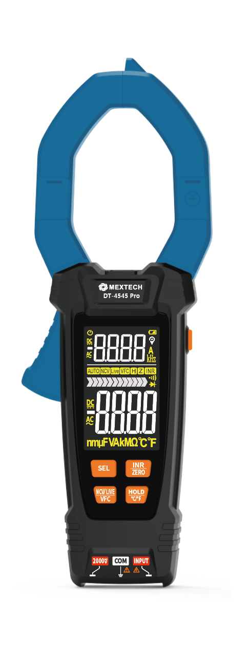 MEXTECH SMART DIGITAL SOLAR TRUE RMS CLAMP METER DT4545 PRO