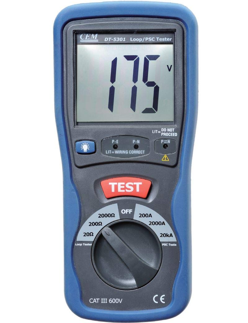 Metravi CEM DT-5301 LOOP/PSC Tester