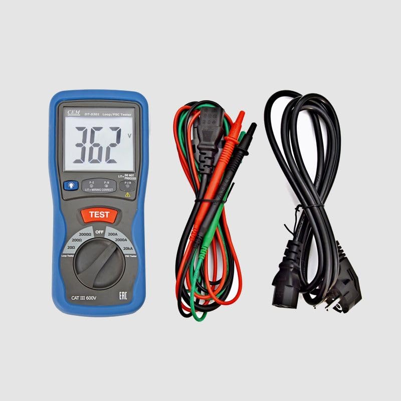 Metravi CEM DT-5301 LOOP/PSC Tester