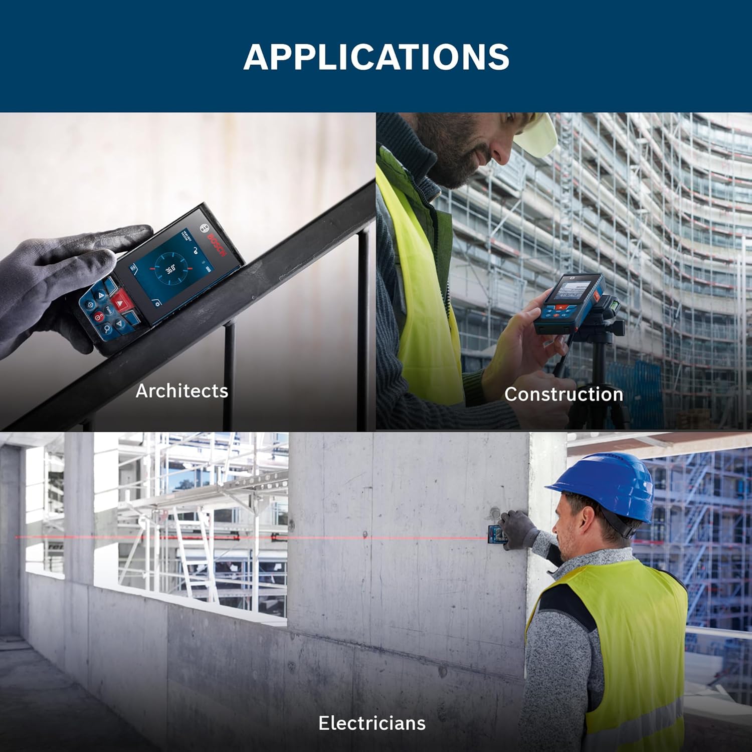 BOSCH GLM 150 C Professional Laser Measure – 150m