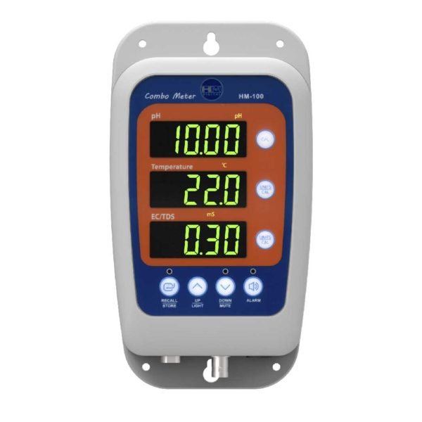 HM-100 Continuous pH/EC/TDS/Temp Monitor