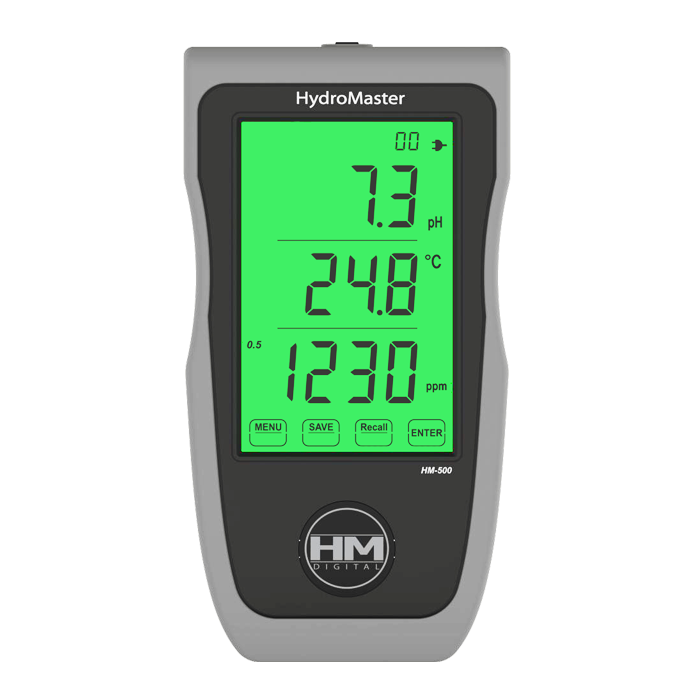 HM-500 Continuous pH/EC/TDS/Temp Monitor